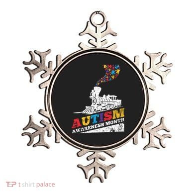 Autism Puzzle Train Toy Gift Support Autism Awareness Great Gift Ornament