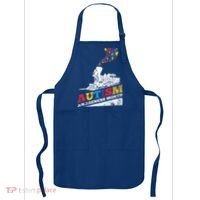 Autism Puzzle Train Toy Gift Support Autism Awareness Great Gift Apron thumb 0