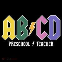 ABCD Preschool Teacher Rock And Roll Bucket Hat thumb 4