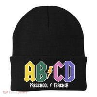 ABCD Preschool Teacher Rock And Roll Beanie thumb 0