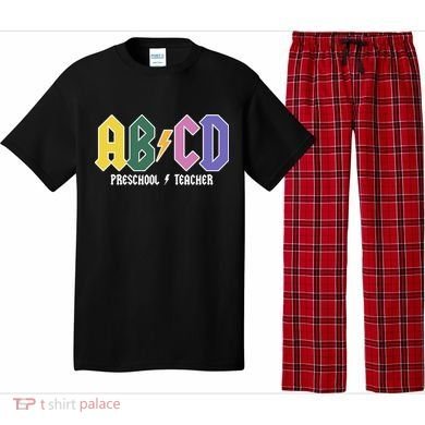 ABCD Preschool Teacher Rock And Roll Pajama Set