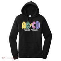 ABCD Preschool Teacher Rock And Roll Women's Hoodie thumb 0