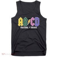ABCD Preschool Teacher Rock And Roll Tank Top thumb 0