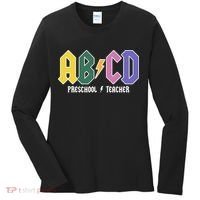 ABCD Preschool Teacher Rock And Roll Women's Long Sleeve Shirt thumb 0