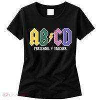 ABCD Preschool Teacher Rock And Roll Women's T-Shirt thumb 0