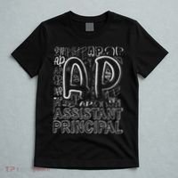 Assistant Principal Teacher Appreciation Week Cute Last Day Of School Black T-Shirt thumb 5