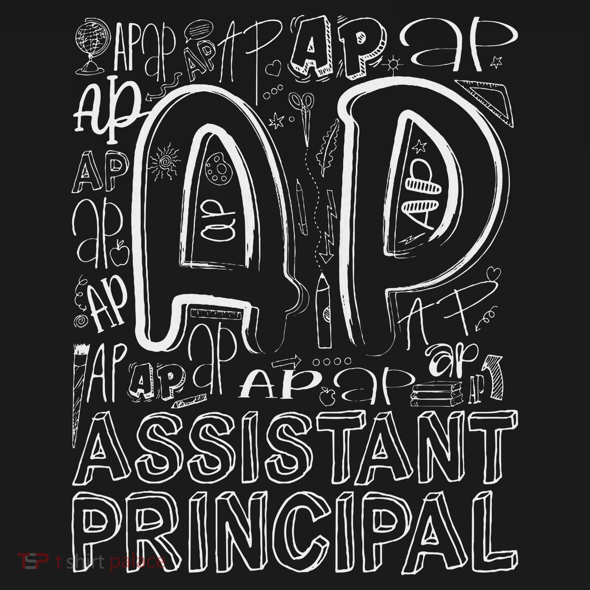 Assistant Principal Teacher Appreciation Week Cute Last Day Of School Black Kids Hoodie