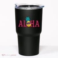 Aloha Pineapple Tropical Cute Tumbler thumb 0