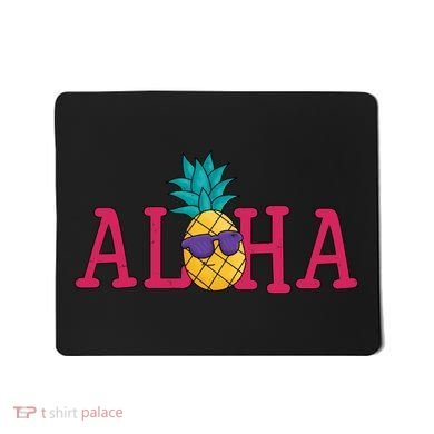 Aloha Pineapple Tropical Cute Mousepad