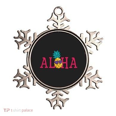 Aloha Pineapple Tropical Cute Ornament
