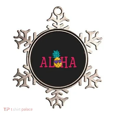 Aloha Pineapple Tropical Cute Ornament