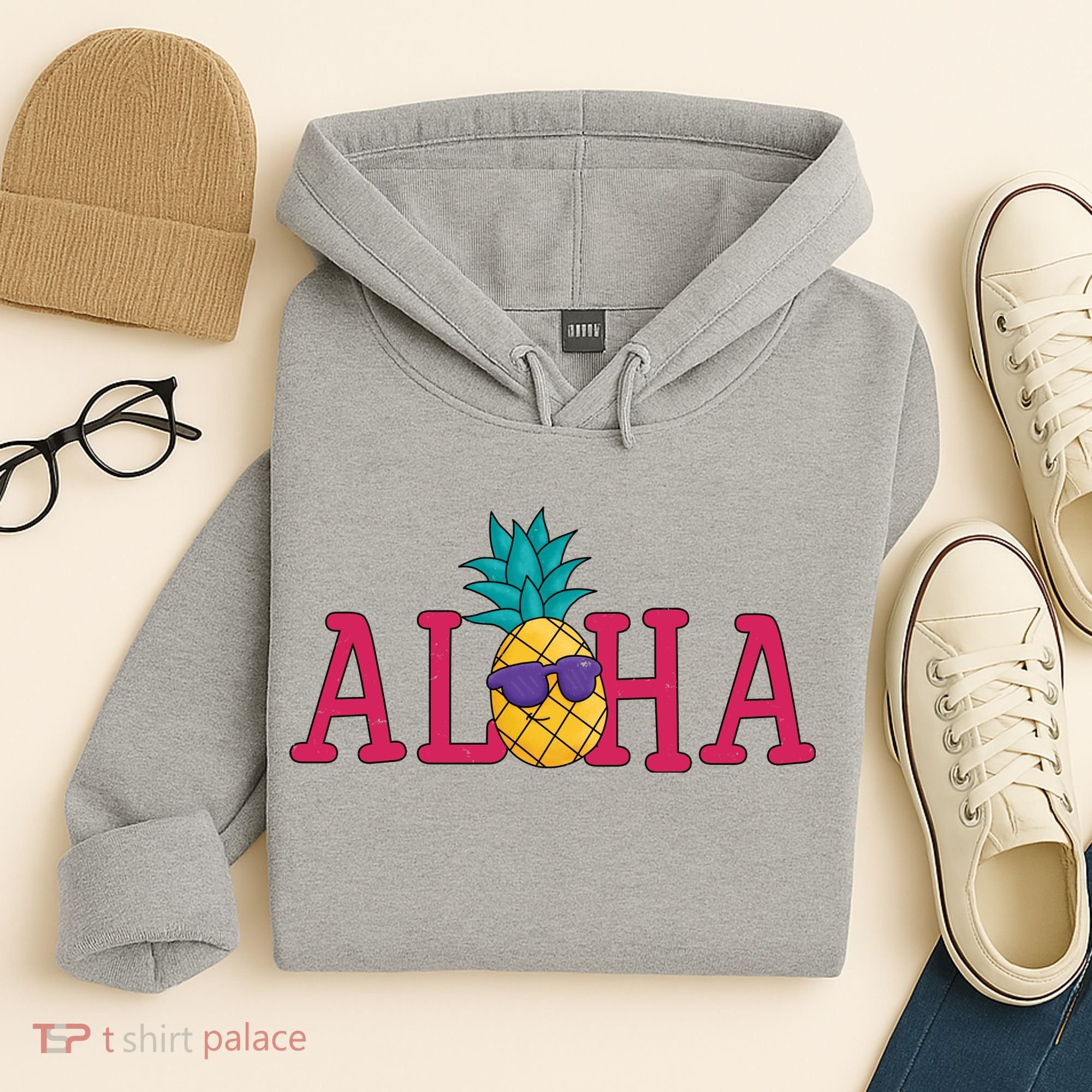 Aloha Pineapple Tropical Cute Hoodie