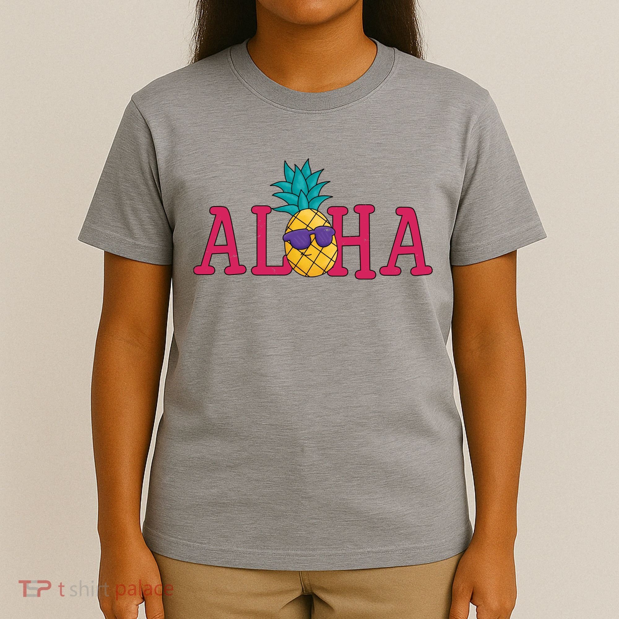 Aloha Pineapple Tropical Cute T-Shirt