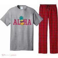 Aloha Pineapple Tropical Cute Pajama Set thumb 0