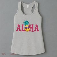 Aloha Pineapple Tropical Cute Women's Tank Top thumb 3