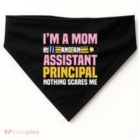 Assistant Principal Viceprincipal Headmasters MotherS Day USA-Made Doggie Bandana thumb 0