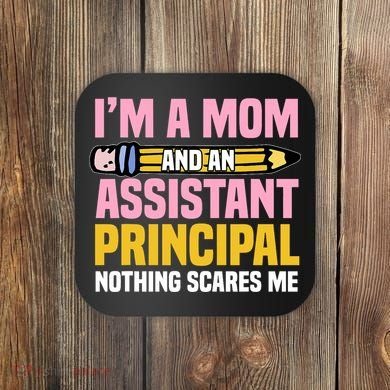 Assistant Principal Viceprincipal Headmasters MotherS Day Coaster