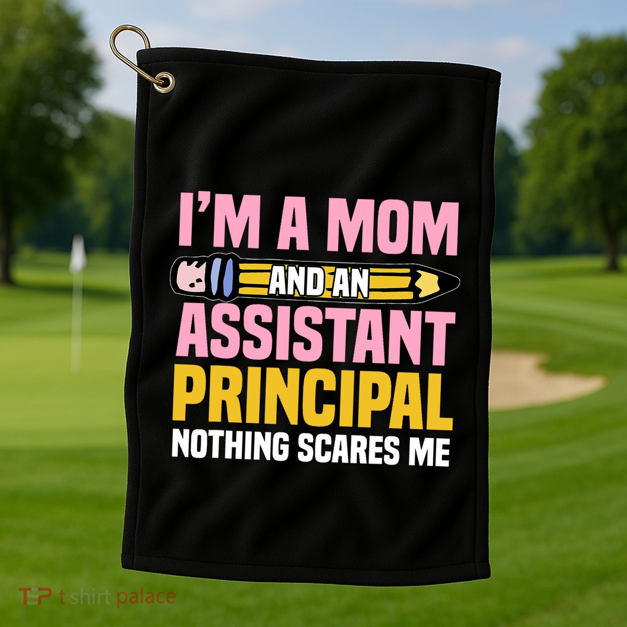 Assistant Principal Viceprincipal Headmasters MotherS Day Golf Towel