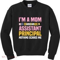 Assistant Principal Viceprincipal Headmasters MotherS Day Kids Sweatshirt thumb 0