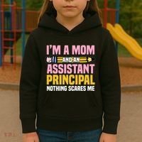 Assistant Principal Viceprincipal Headmasters MotherS Day Kids Hoodie thumb 3