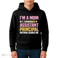 Assistant Principal Viceprincipal Headmasters MotherS Day Kids Hoodie thumb 4