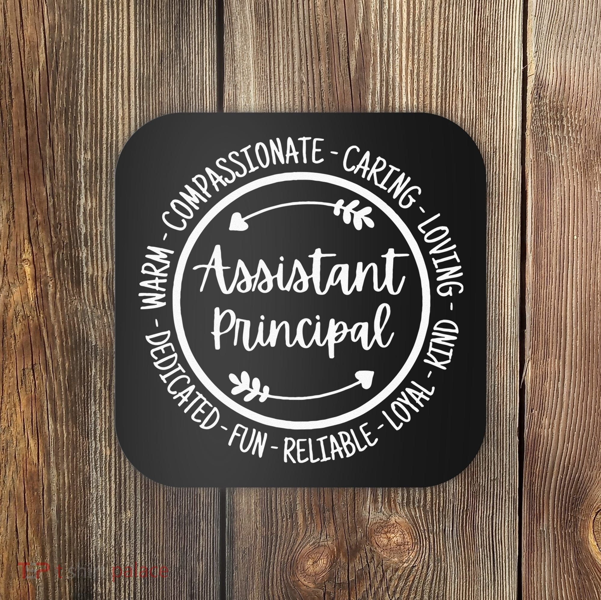 Assistant Principal Vice School Principal Appreciation Coaster