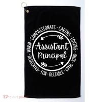 Assistant Principal Vice School Principal Appreciation Golf Towel thumb 0