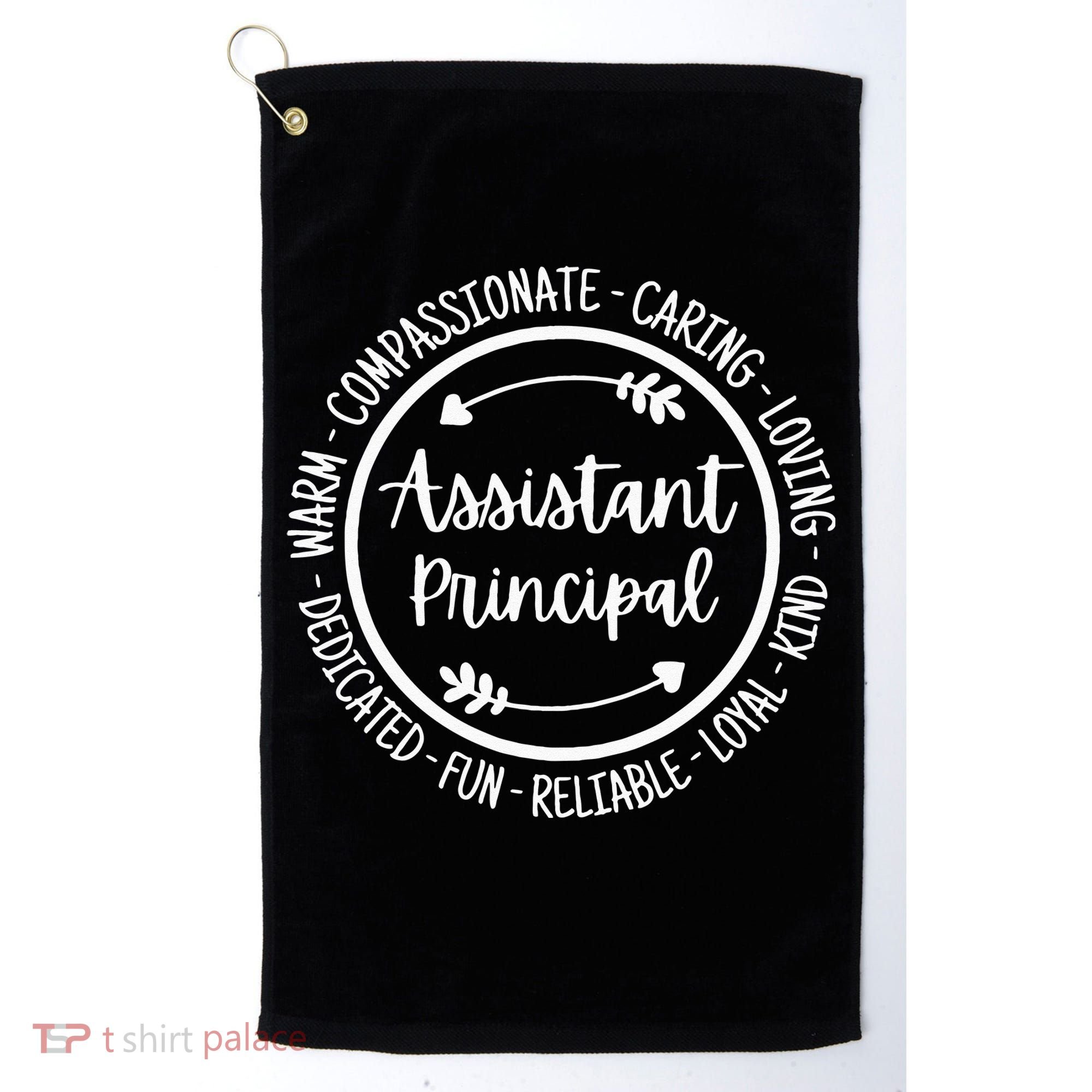 Assistant Principal Vice School Principal Appreciation Golf Towel