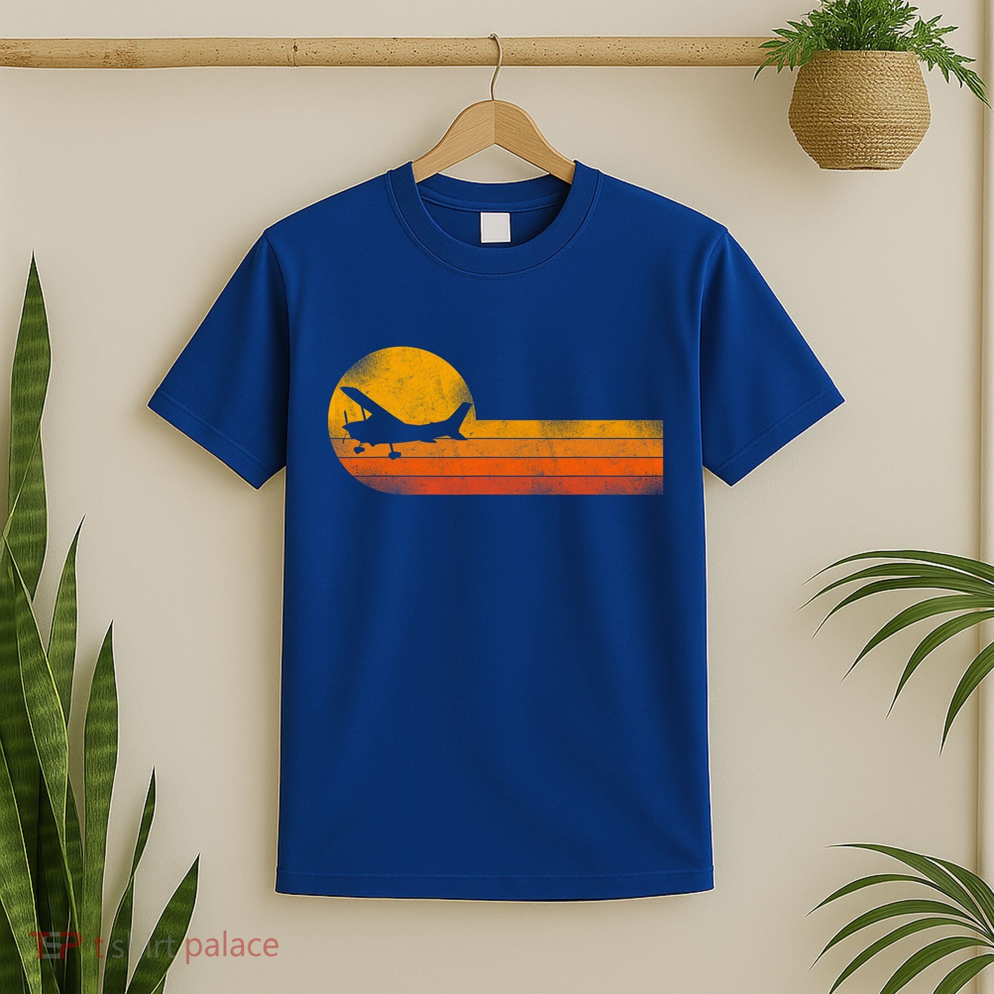 Airplane Pilot Vintage T-Shirt