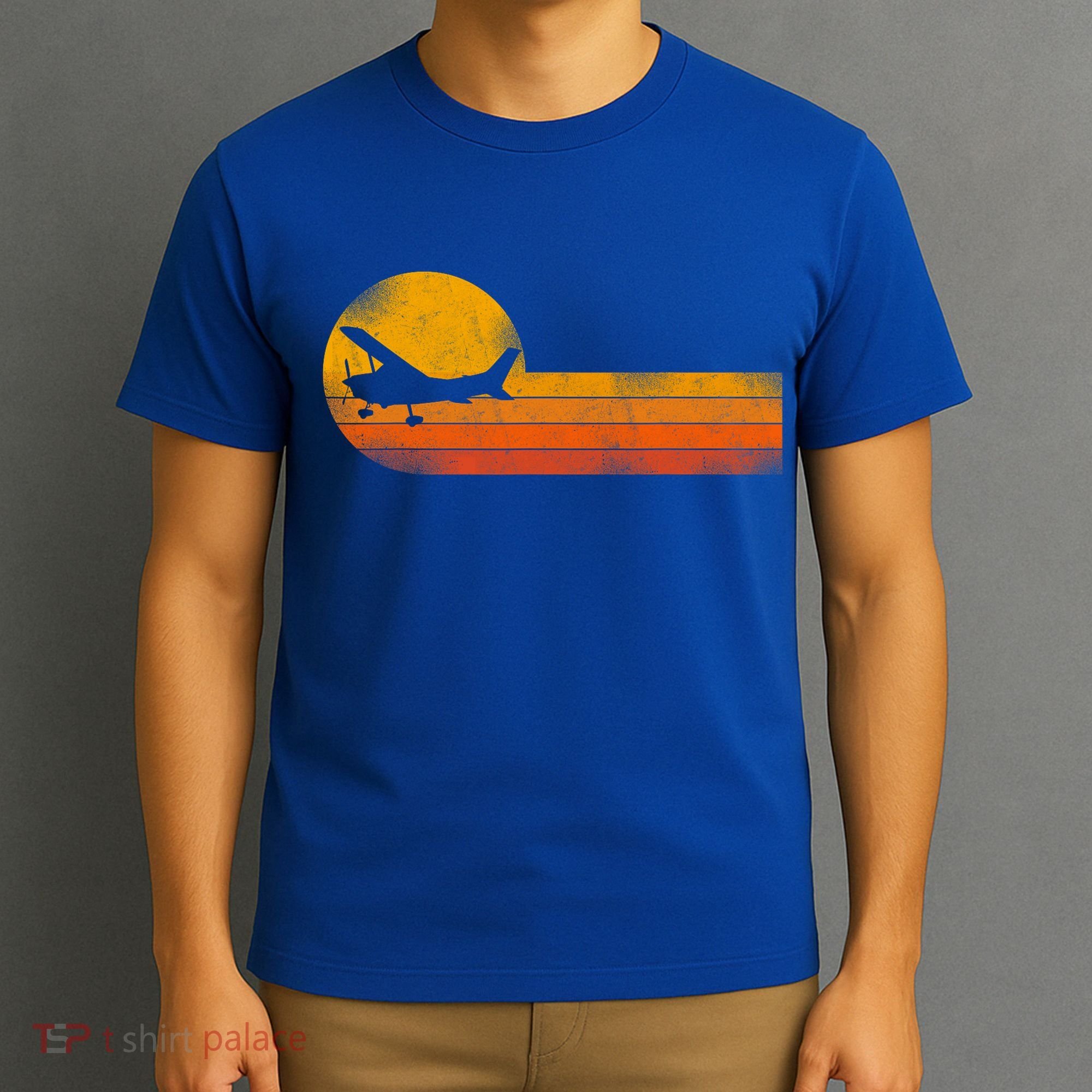 Airplane Pilot Vintage T-Shirt