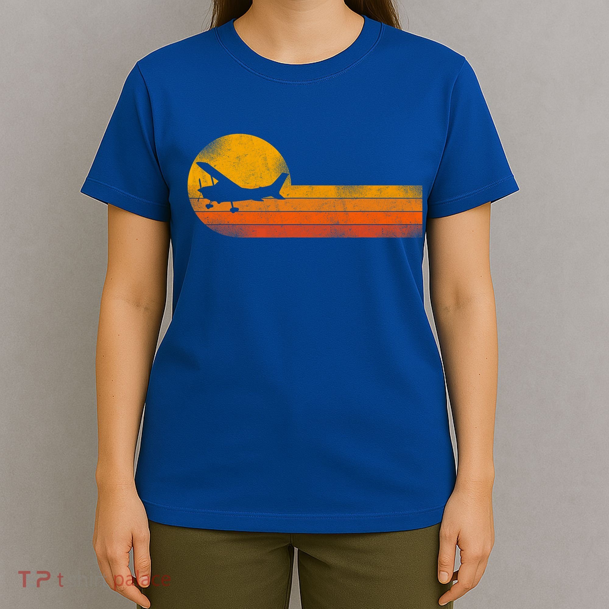 Airplane Pilot Vintage T-Shirt