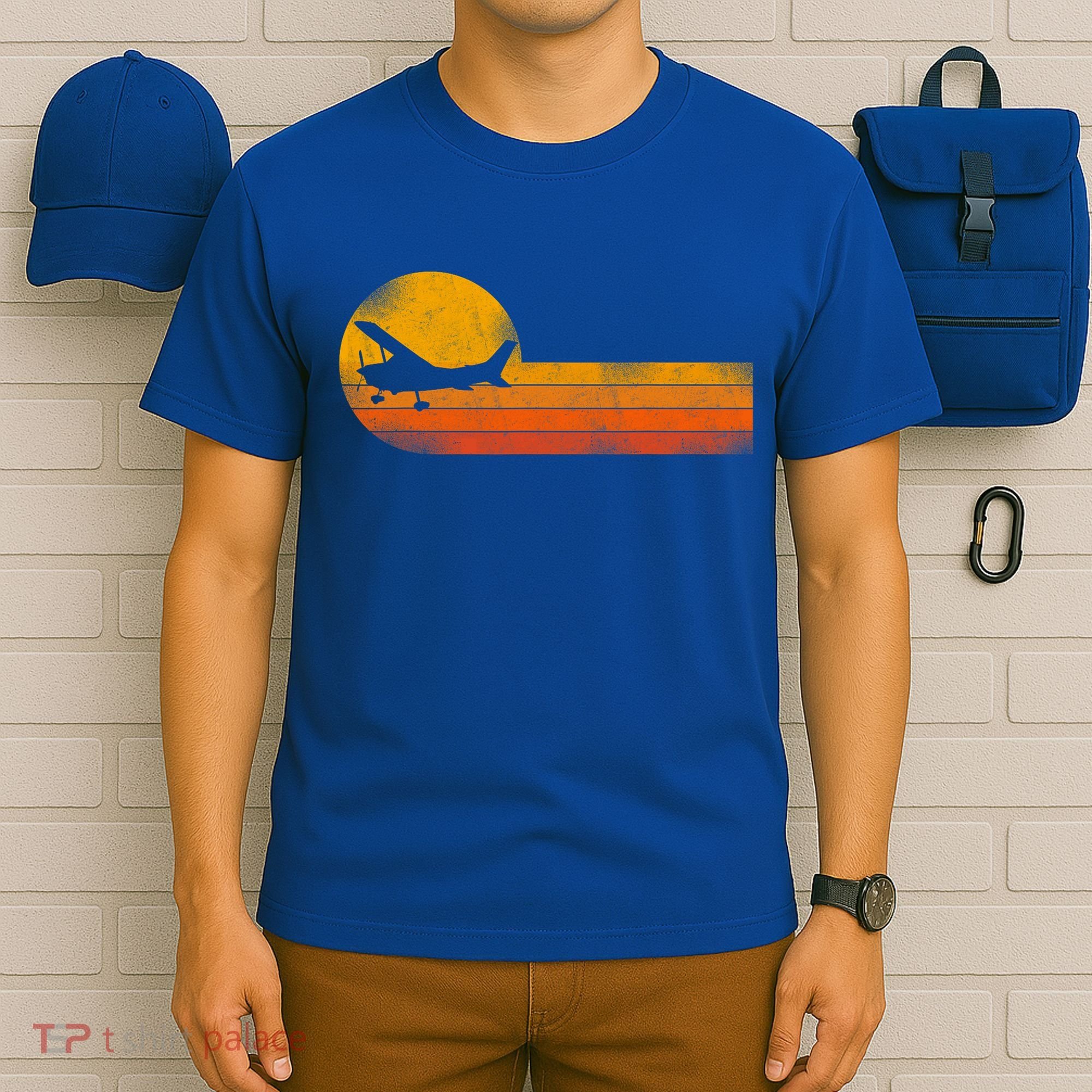 Airplane Pilot Vintage T-Shirt