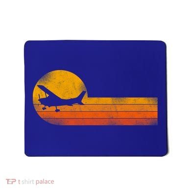 Airplane Pilot Vintage Mousepad