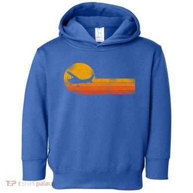 Airplane Pilot Vintage Toddler Hoodie