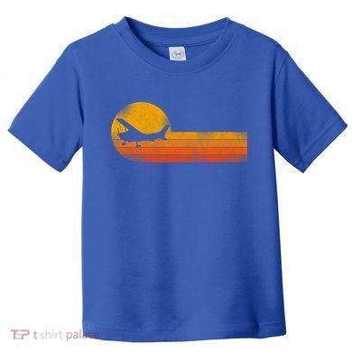 Airplane Pilot Vintage Toddler T-Shirt