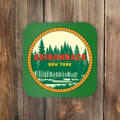 Adirondack Park Vintage Coaster