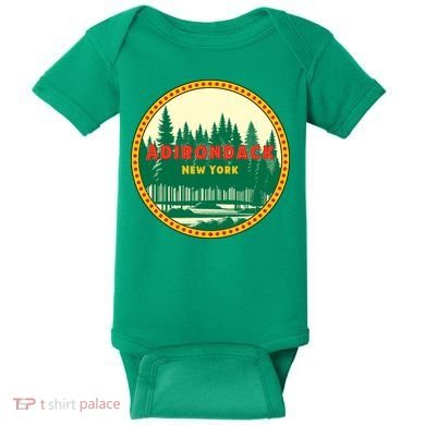 Adirondack Park Vintage Baby Bodysuit