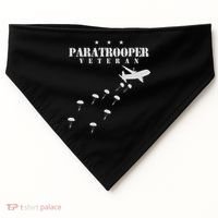 Airborne Paratrooper Veteran Infantry Division USA-Made Doggie Bandana thumb 0