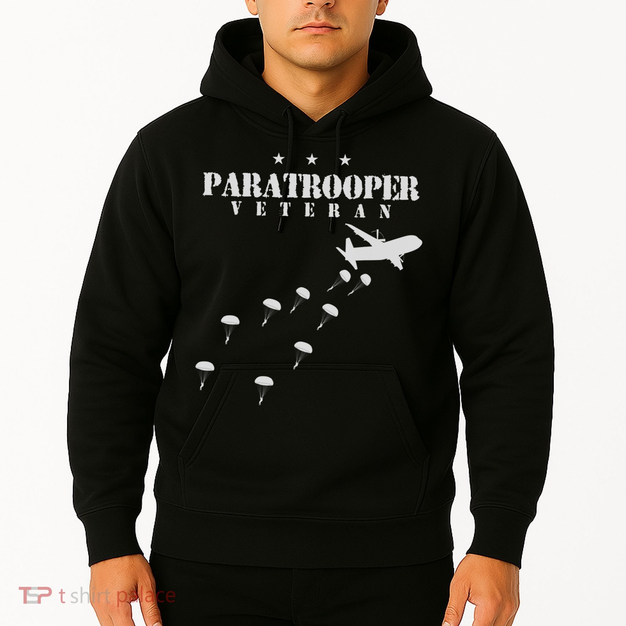 Airborne Paratrooper Veteran Infantry Division Hoodie