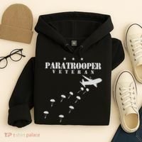 Airborne Paratrooper Veteran Infantry Division Hoodie thumb 4