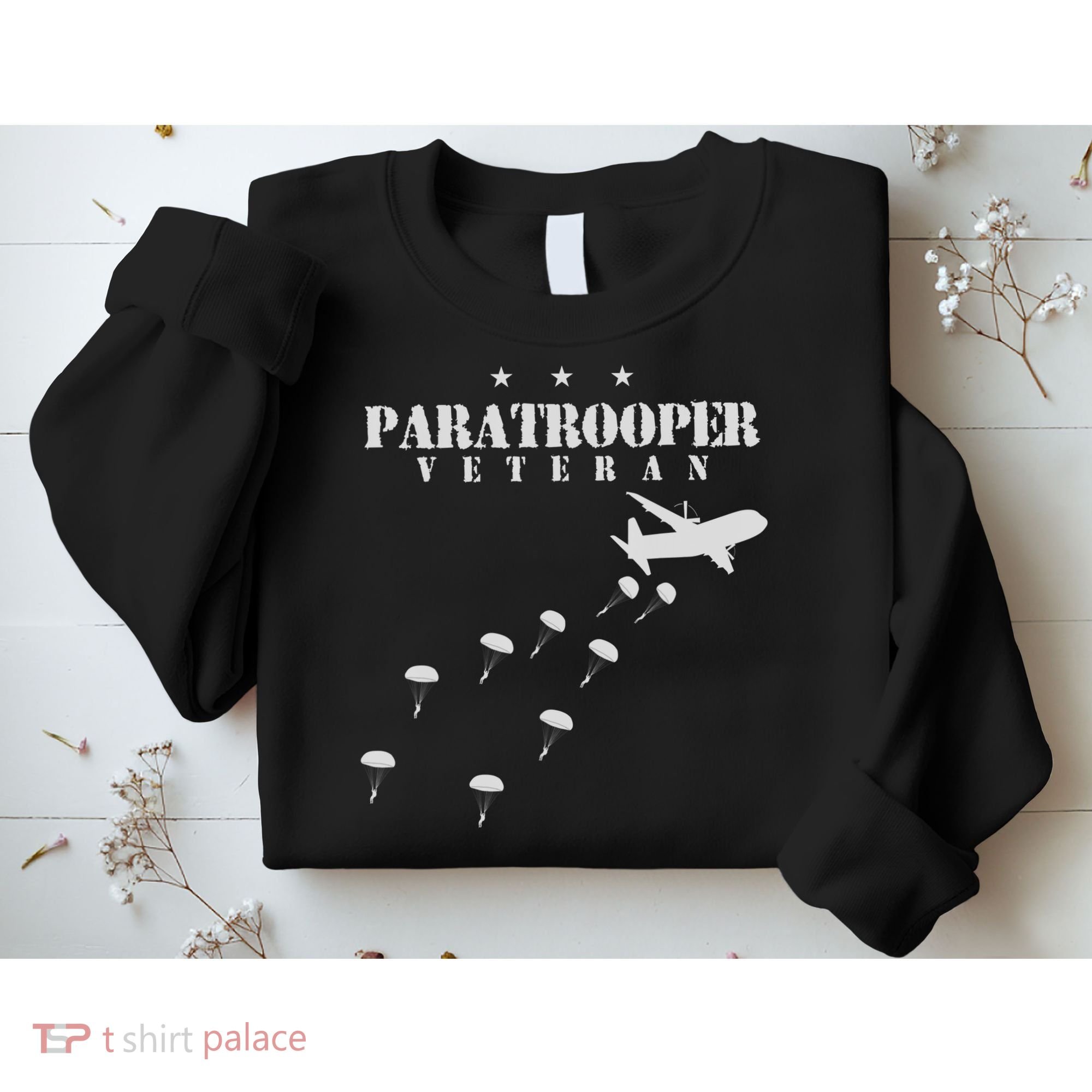 Airborne Paratrooper Veteran Infantry Division Sweatshirt