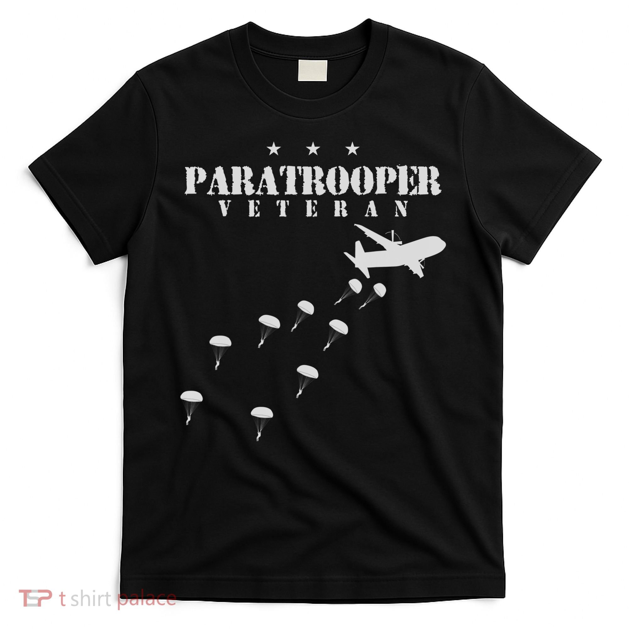 Airborne Paratrooper Veteran Infantry Division T-Shirt