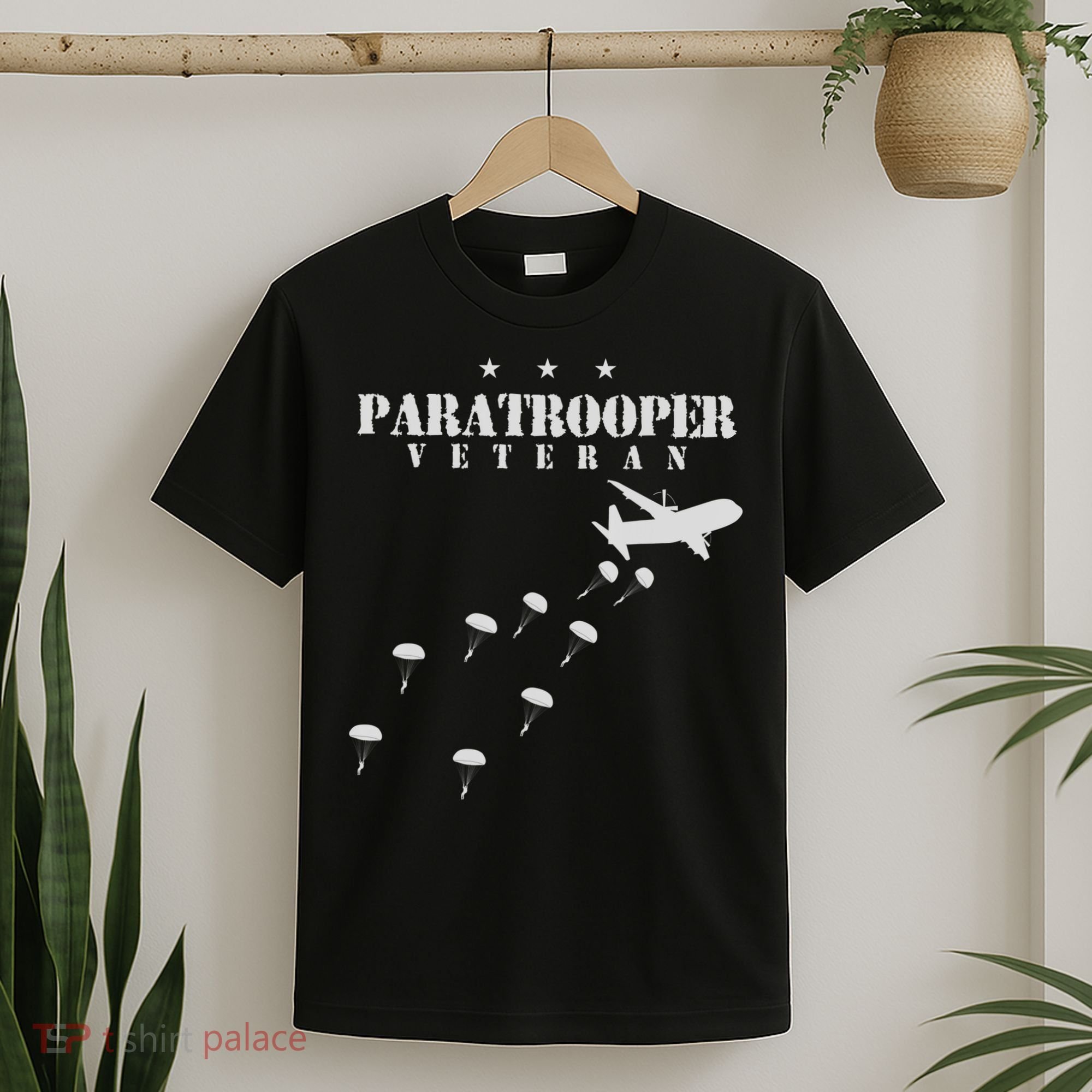 Airborne Paratrooper Veteran Infantry Division T-Shirt