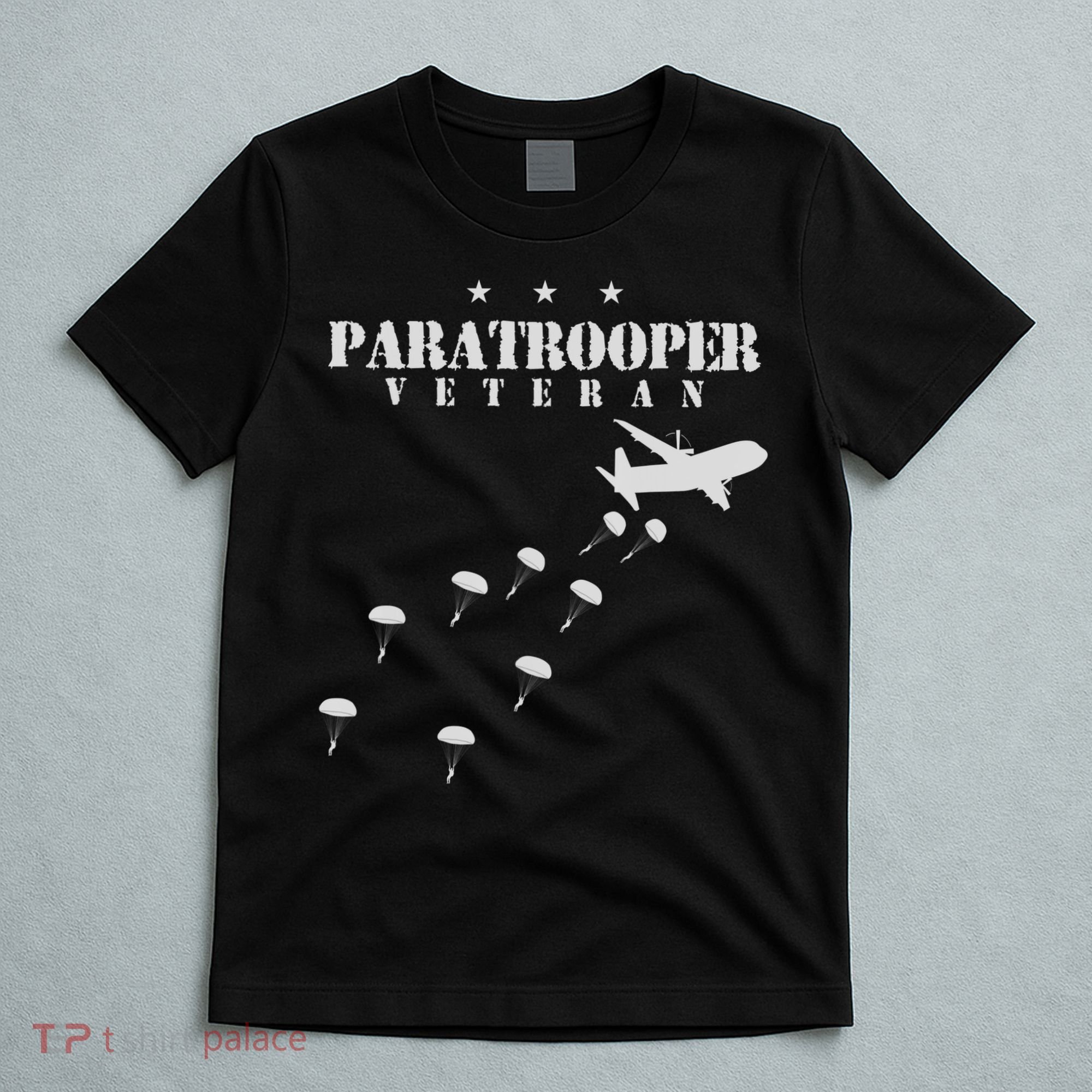 Airborne Paratrooper Veteran Infantry Division T-Shirt
