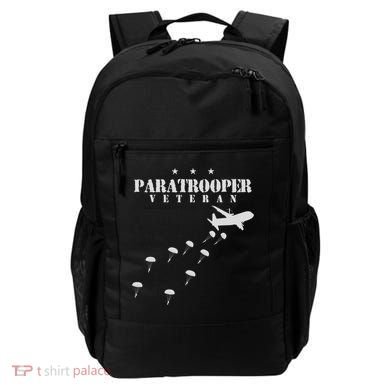 Airborne Paratrooper Veteran Infantry Division Backpack