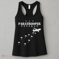 Airborne Paratrooper Veteran Infantry Division Women's Tank Top thumb 3