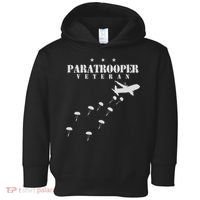 Airborne Paratrooper Veteran Infantry Division Toddler Hoodie thumb 0