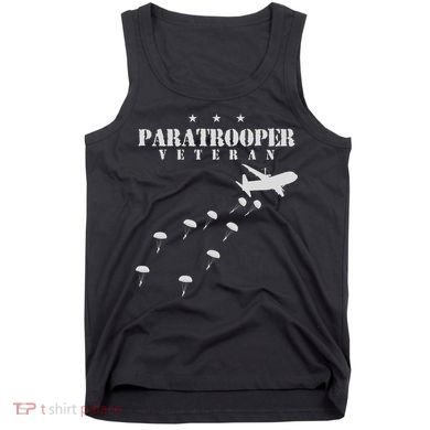 Airborne Paratrooper Veteran Infantry Division Tank Top