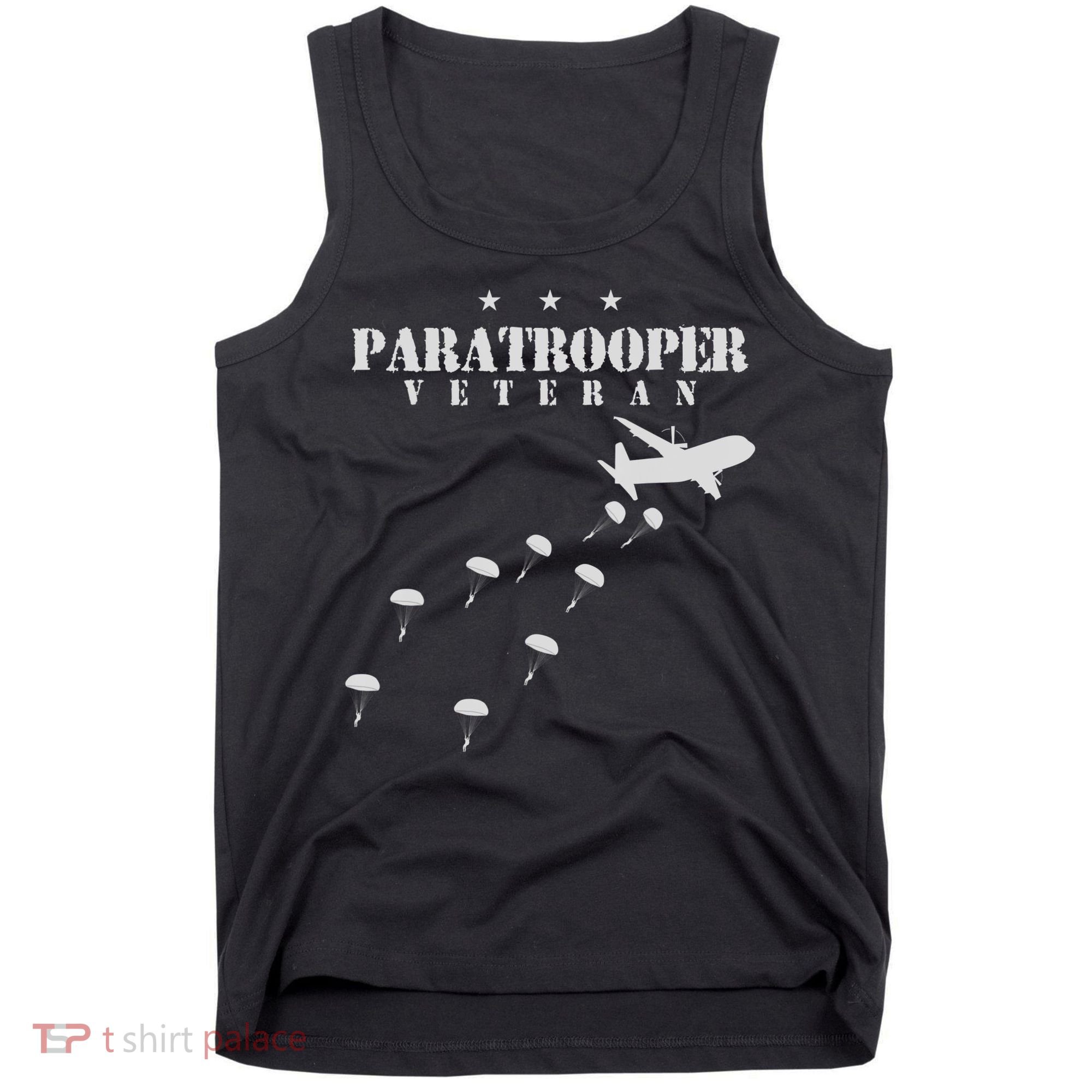 Airborne Paratrooper Veteran Infantry Division Tank Top