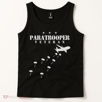 Airborne Paratrooper Veteran Infantry Division Tank Top thumb 2